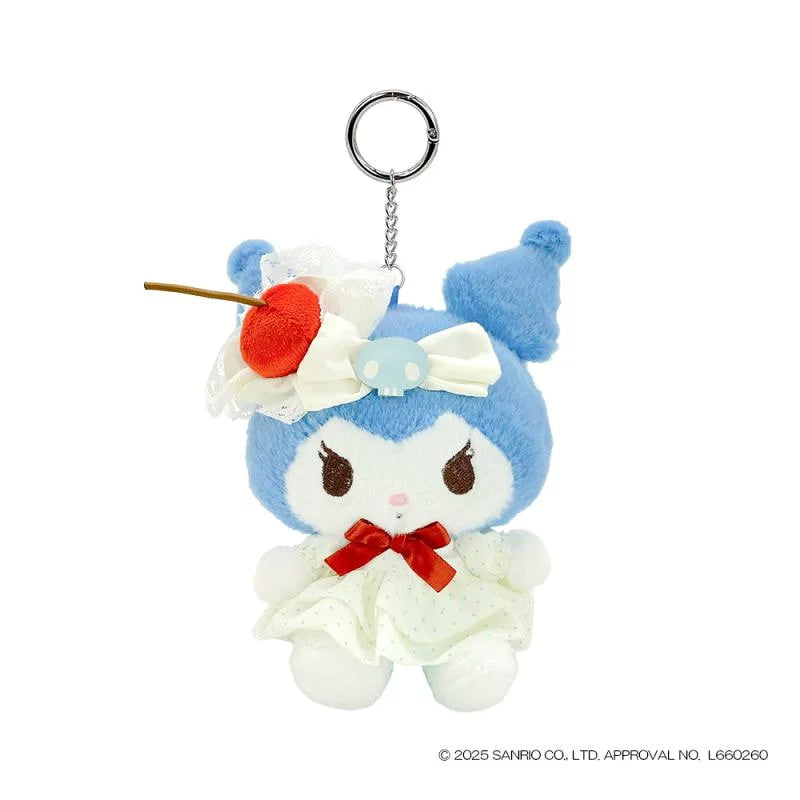Sanrio Characters 天藍色櫻桃蛋糕 掛飾公仔/ 散紙包 Sky Blue Cherry Cake Plush Charm/ Coins Bag (Kuromi/ 玉桂狗 Cinnamoroll） - TOYZHOLIC