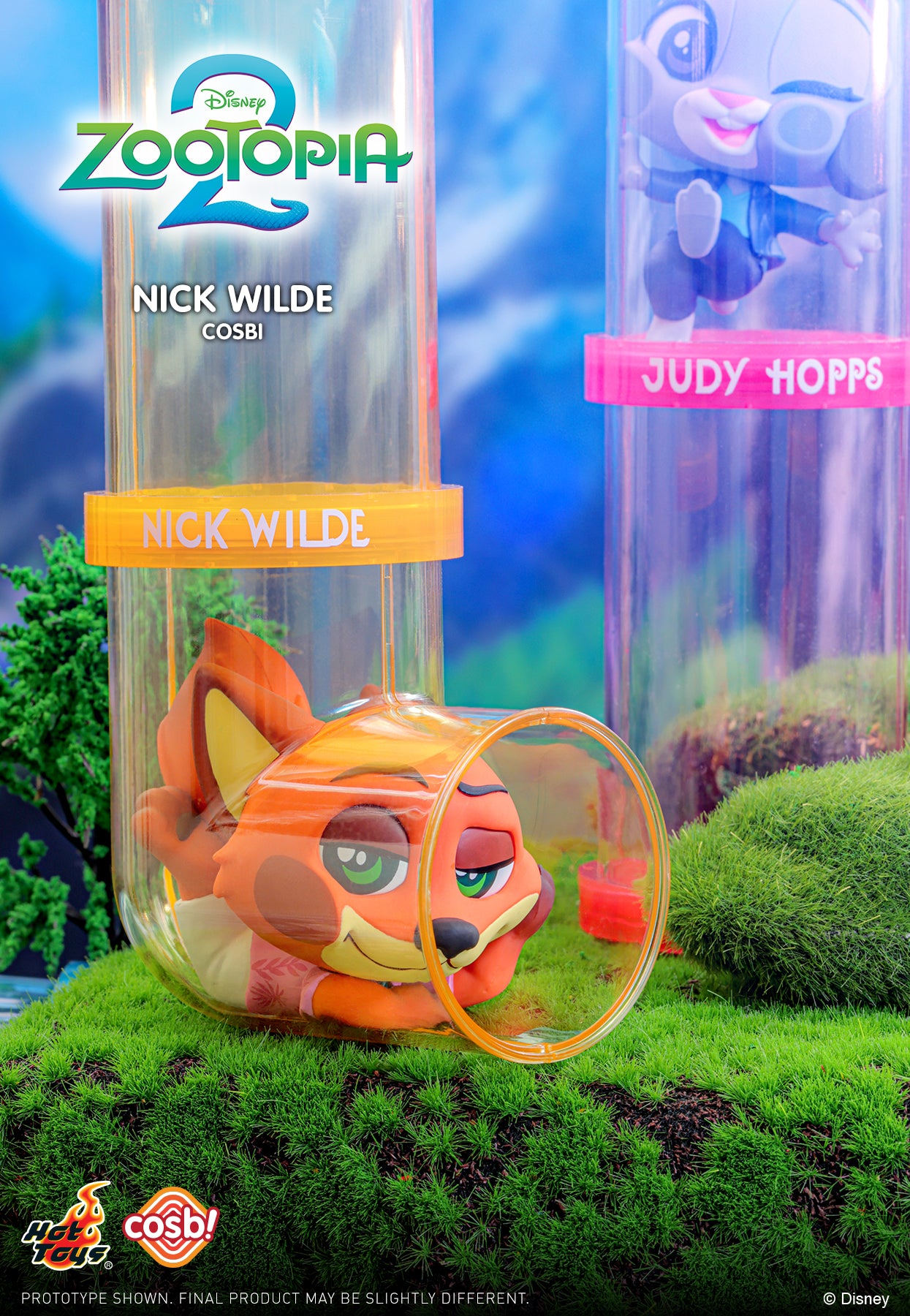 Hot Toys Disney 優獸大都會2 Cosbi系列 盲盒（一盒八款，款式隨機）Zootopia2 Cosbi Collection Blind Box - TOYZHOLIC