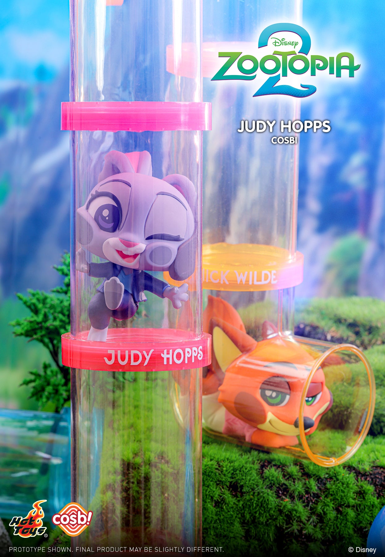 Hot Toys Disney 優獸大都會2 Cosbi系列 盲盒（一盒八款，款式隨機）Zootopia2 Cosbi Collection Blind Box - TOYZHOLIC