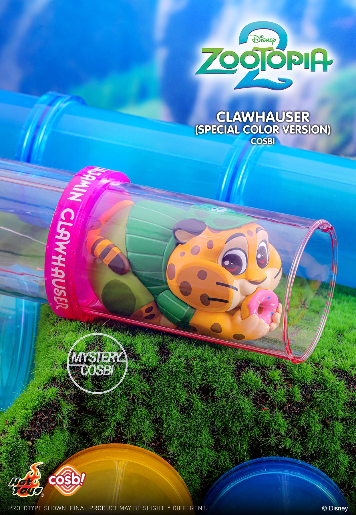 Hot Toys Disney 優獸大都會2 Cosbi系列 盲盒（一盒八款，款式隨機）Zootopia2 Cosbi Collection Blind Box - TOYZHOLIC