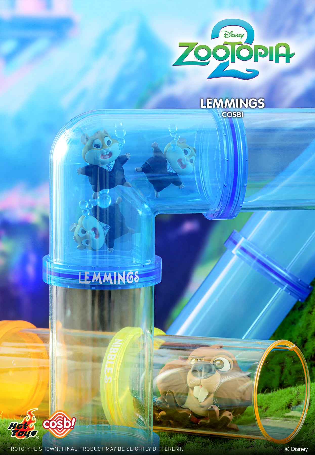 Hot Toys Disney 優獸大都會2 Cosbi系列 盲盒（一盒八款，款式隨機）Zootopia2 Cosbi Collection Blind Box - TOYZHOLIC