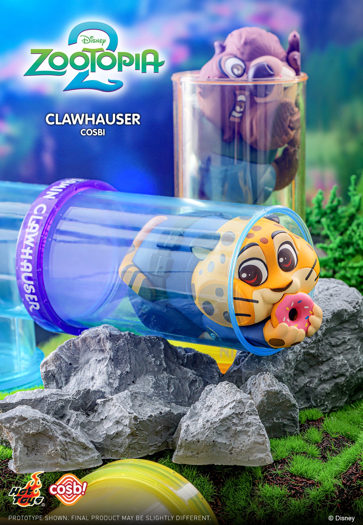 Hot Toys Disney 優獸大都會2 Cosbi系列 盲盒（一盒八款，款式隨機）Zootopia2 Cosbi Collection Blind Box - TOYZHOLIC
