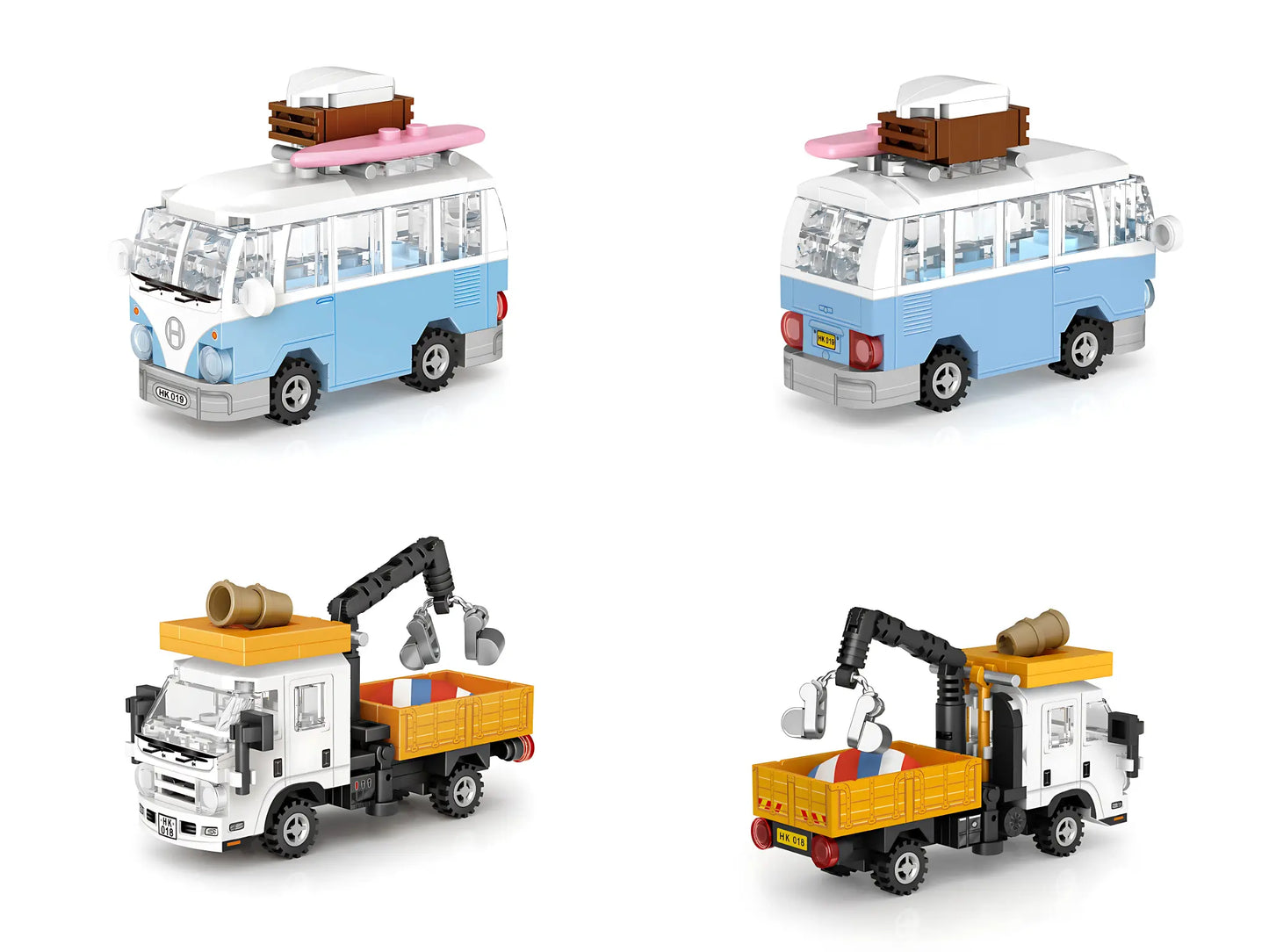 Loz 香港迷你積木車 盲盒 - 第三季 Hong Kong Mini Brick Cars Blind Box - Season 3（一盒6款，款式隨機) - TOYZHOLIC