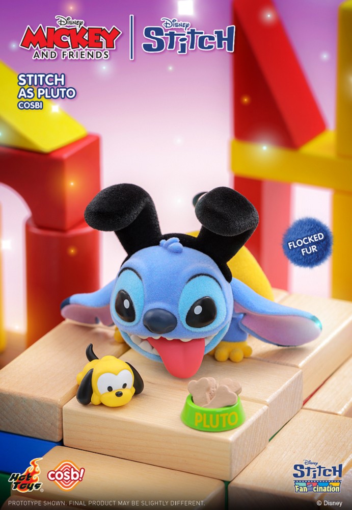 Hot Toys Disney Mickey & Friends X 史迪仔 Cosbi系列 盲盒（一盒八款，款式隨機）Mickey & Friends X Stitch Cosbi Collection Blind Box