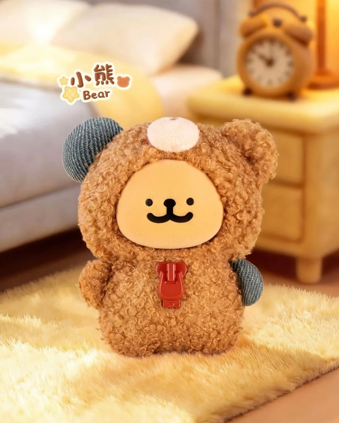 Funism X Maltese 線條小狗 我的好夥伴 搪膠毛絨掛飾 盲盒  Lucky Paws Series Blind Box（一盒八款，款式隨機） (副本) - TOYZHOLIC