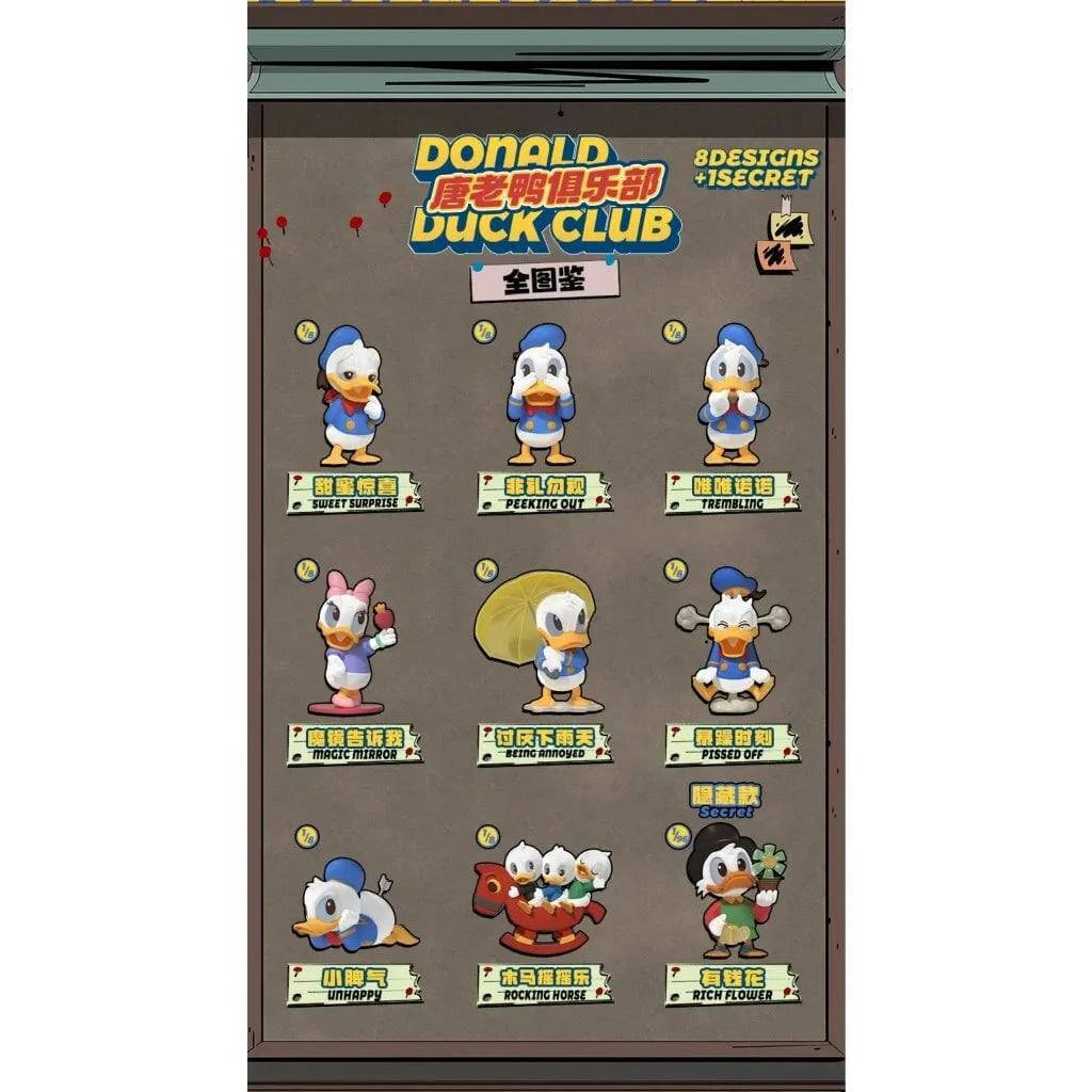 52TOYS Disney 唐老鴨 俱樂部系列 盲盒（一盒八款，款式隨機）Donald Duck Club Series Blind Box - TOYZHOLIC