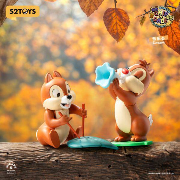 52TOYS Disney 大鼻與剛牙 好友系列 盲盒（一盒八款，款式隨機）Chip & Dale Best Buddies Series Blind Box - TOYZHOLIC