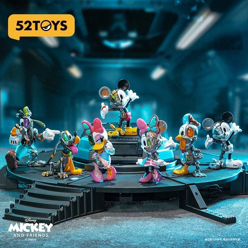 52TOYS Disney Mickey & Friends 半機械系列盲盒（一盒六款，款式隨機）Cyborg Series Blind Box - TOYZHOLIC