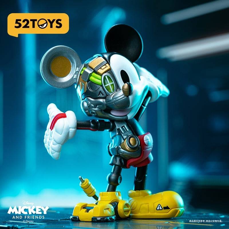 52TOYS Disney Mickey & Friends 半機械系列盲盒（一盒六款，款式隨機）Cyborg Series Blind Box - TOYZHOLIC