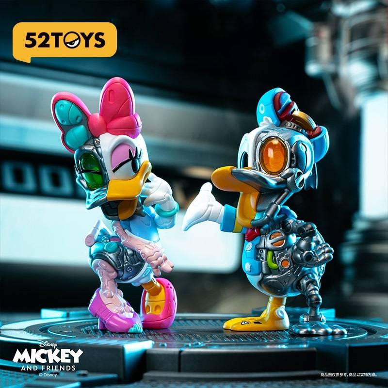 52TOYS Disney Mickey & Friends 半機械系列盲盒（一盒六款，款式隨機）Cyborg Series Blind Box - TOYZHOLIC