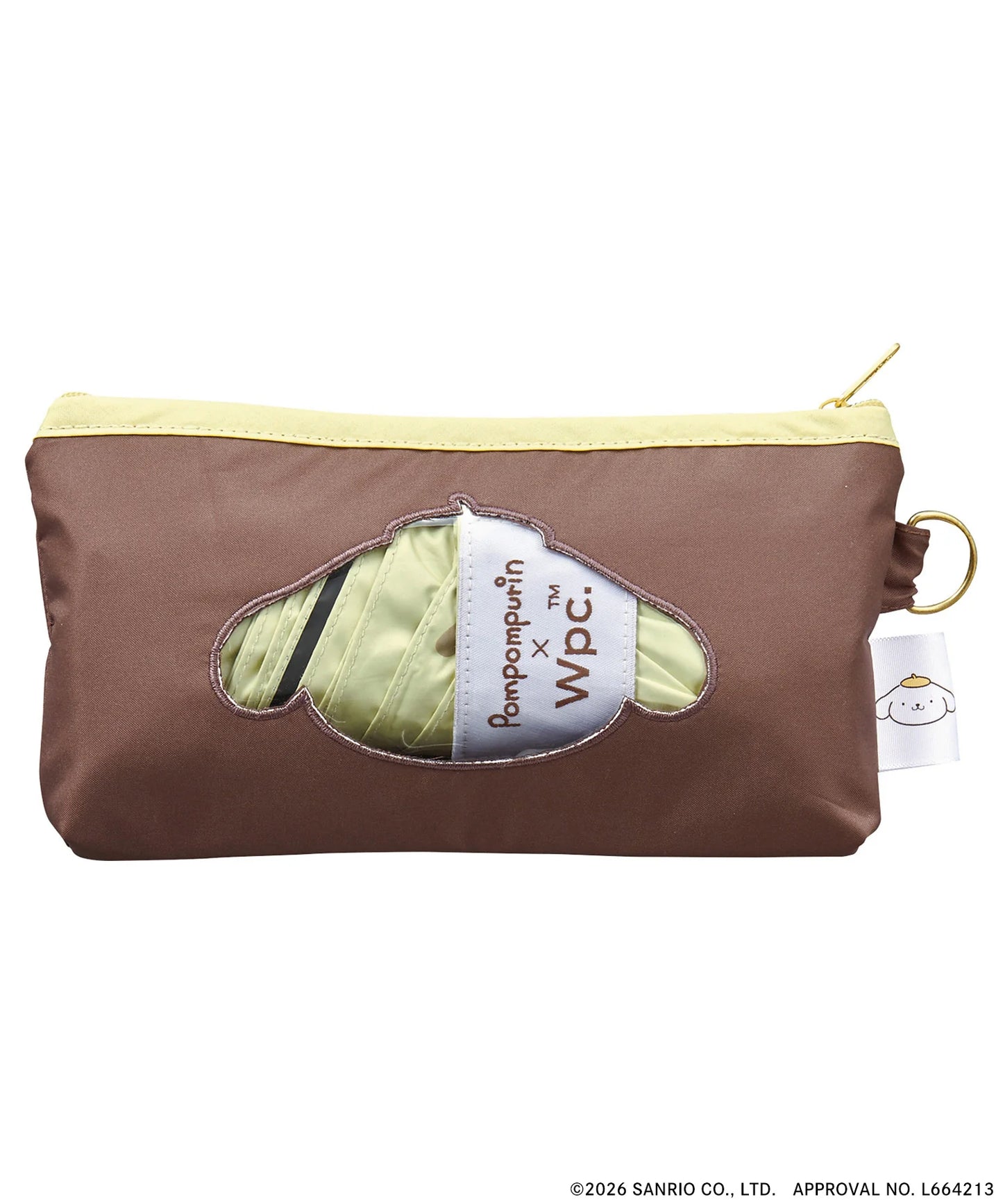 Sanrio Characters X Wpc. 愛心縮骨遮連卡通形狀透明遮套 Foldable Umbrella with Bag - TOYZHOLIC