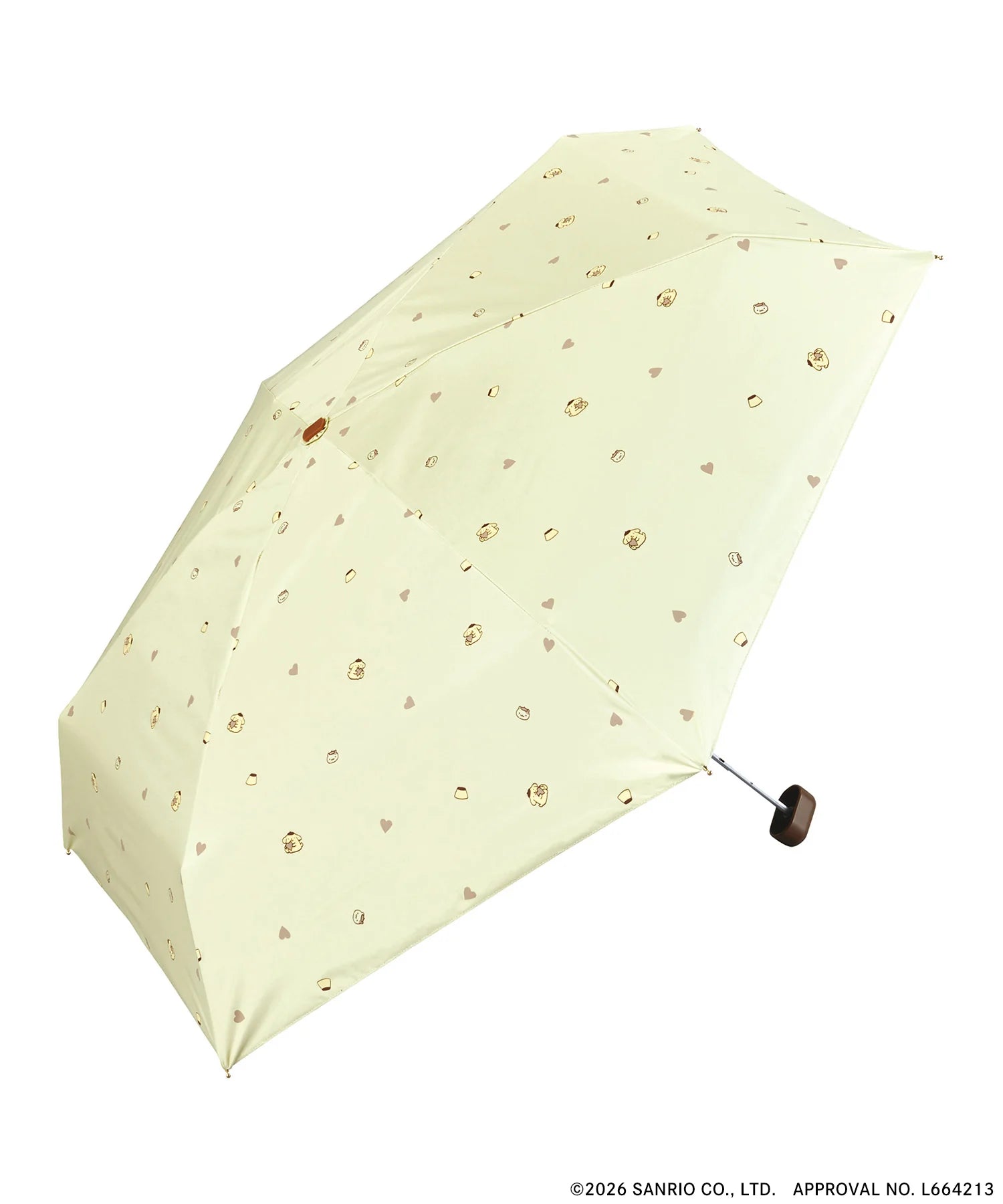 Sanrio Characters X Wpc. 愛心縮骨遮連卡通形狀透明遮套 Foldable Umbrella with Bag - TOYZHOLIC