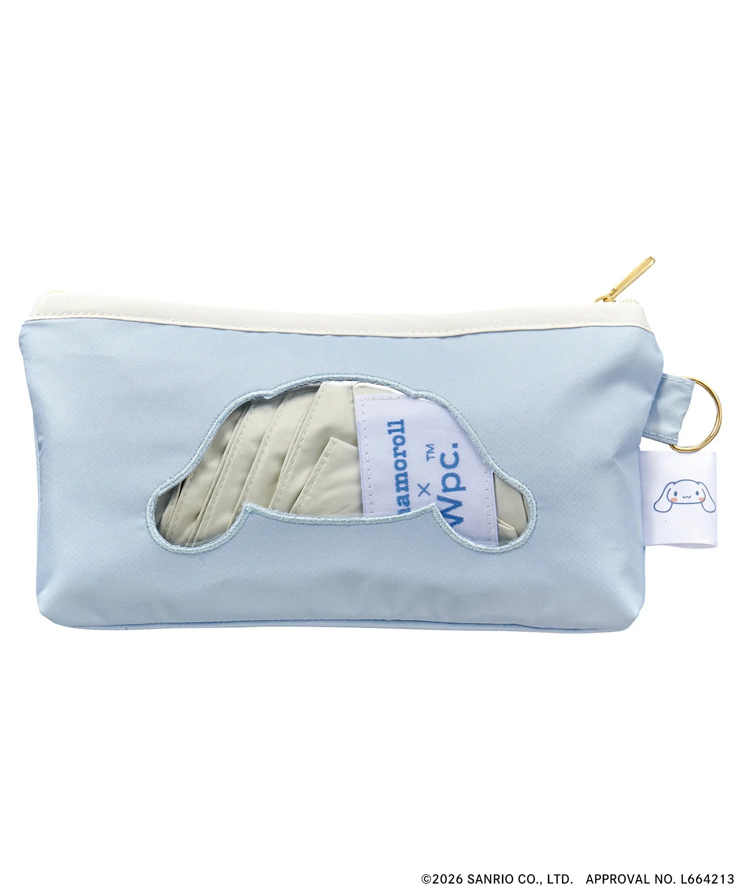 Sanrio Characters X Wpc. 愛心縮骨遮連卡通形狀透明遮套 Foldable Umbrella with Bag - TOYZHOLIC