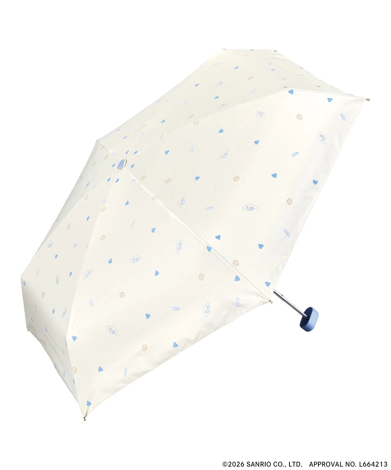 Sanrio Characters X Wpc. 愛心縮骨遮連卡通形狀透明遮套 Foldable Umbrella with Bag - TOYZHOLIC
