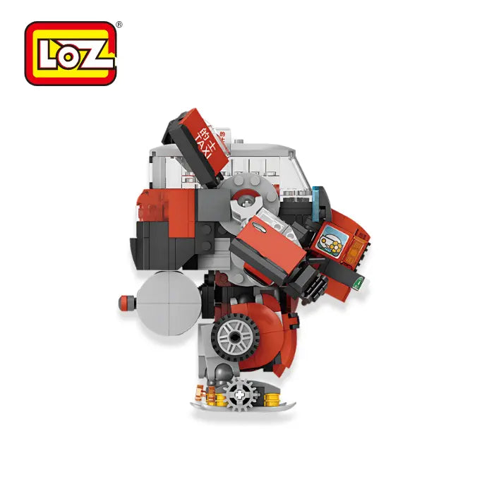 Loz 香港的士 積木機械人 Hong Kong Taxi Building Blocks Robot - TOYZHOLIC