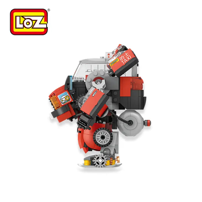 Loz 香港的士 積木機械人 Hong Kong Taxi Building Blocks Robot - TOYZHOLIC