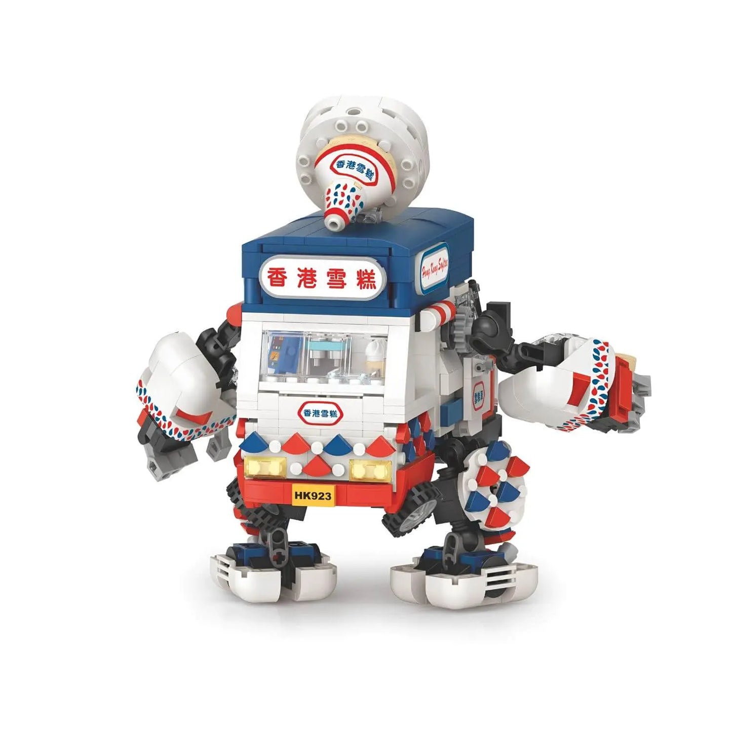 Loz 香港雪糕車 (音樂版) 積木機械人 Hong Kong Ice Cream Truck (Music Edition) Building Blocks Robot - TOYZHOLIC