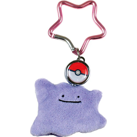 Pokemon 百變怪 可伸縮鎖匙扣 Ditto Reel Keychain with Cover - TOYZHOLIC
