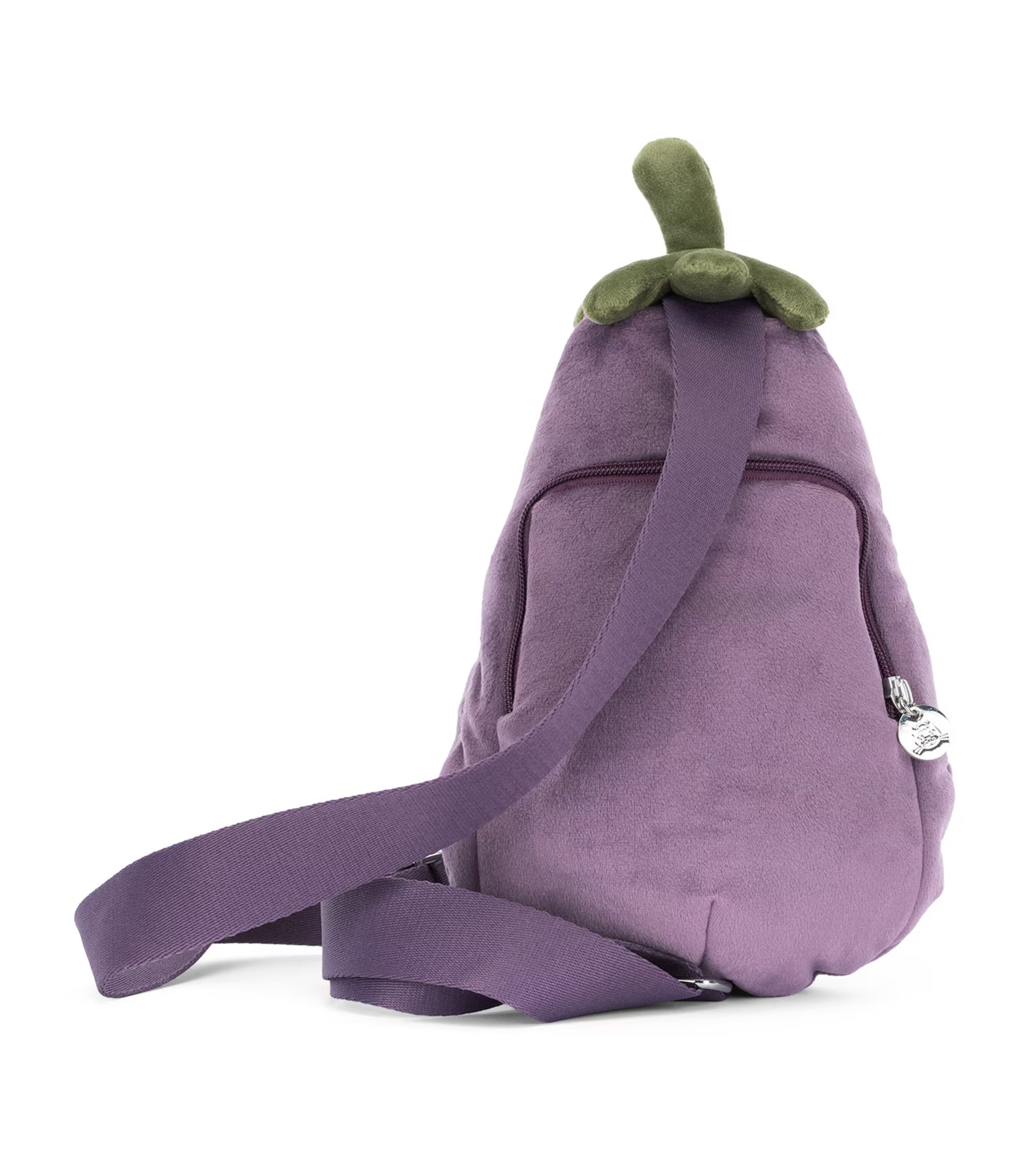 Jellycat 微笑茄子 斜孭袋 Amuseables Aubergine Shoulder Bag - TOYZHOLIC