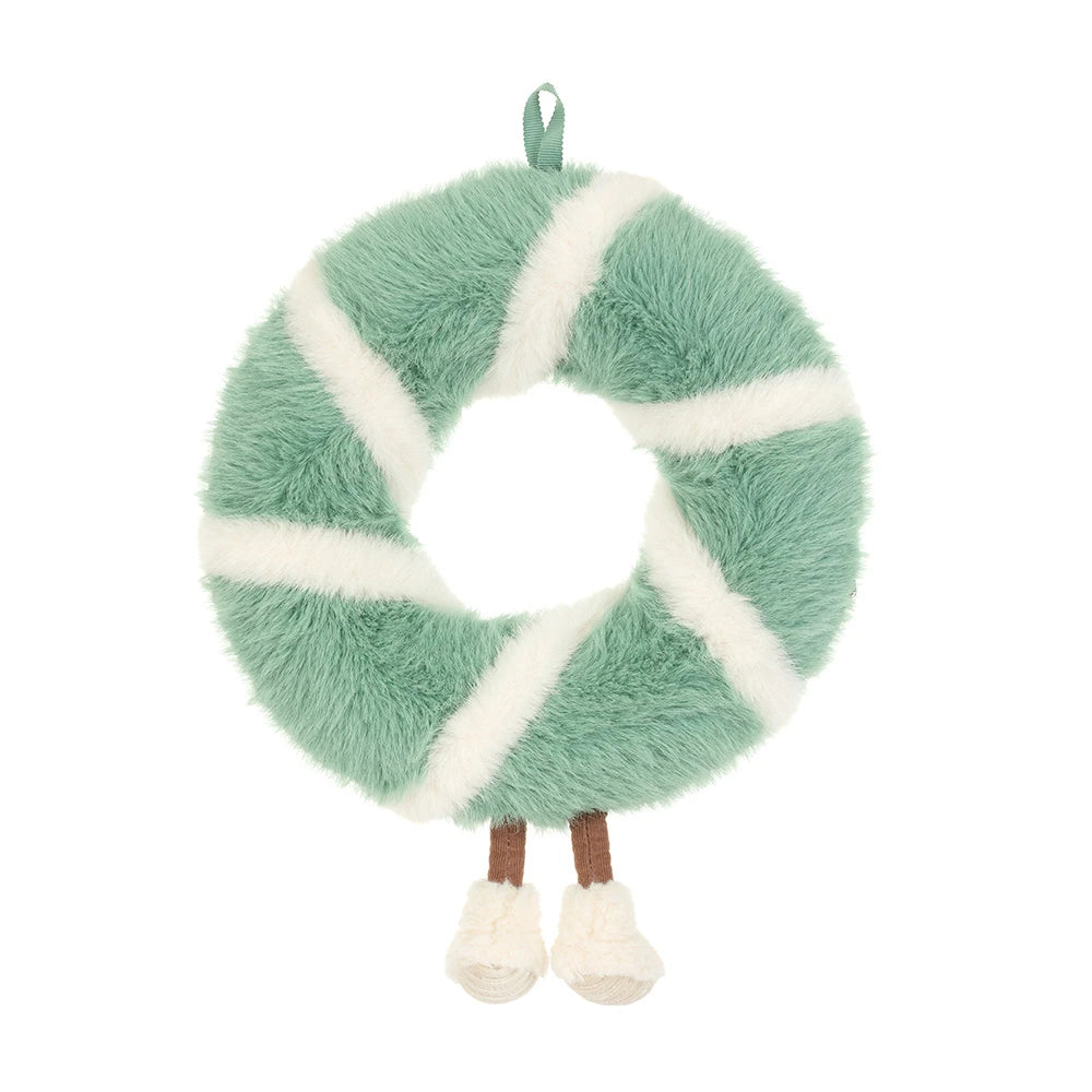 Jellycat 聖誕節系列 微笑松果花圈 公仔 Amuseables Pinecone Wreath Soft Toy