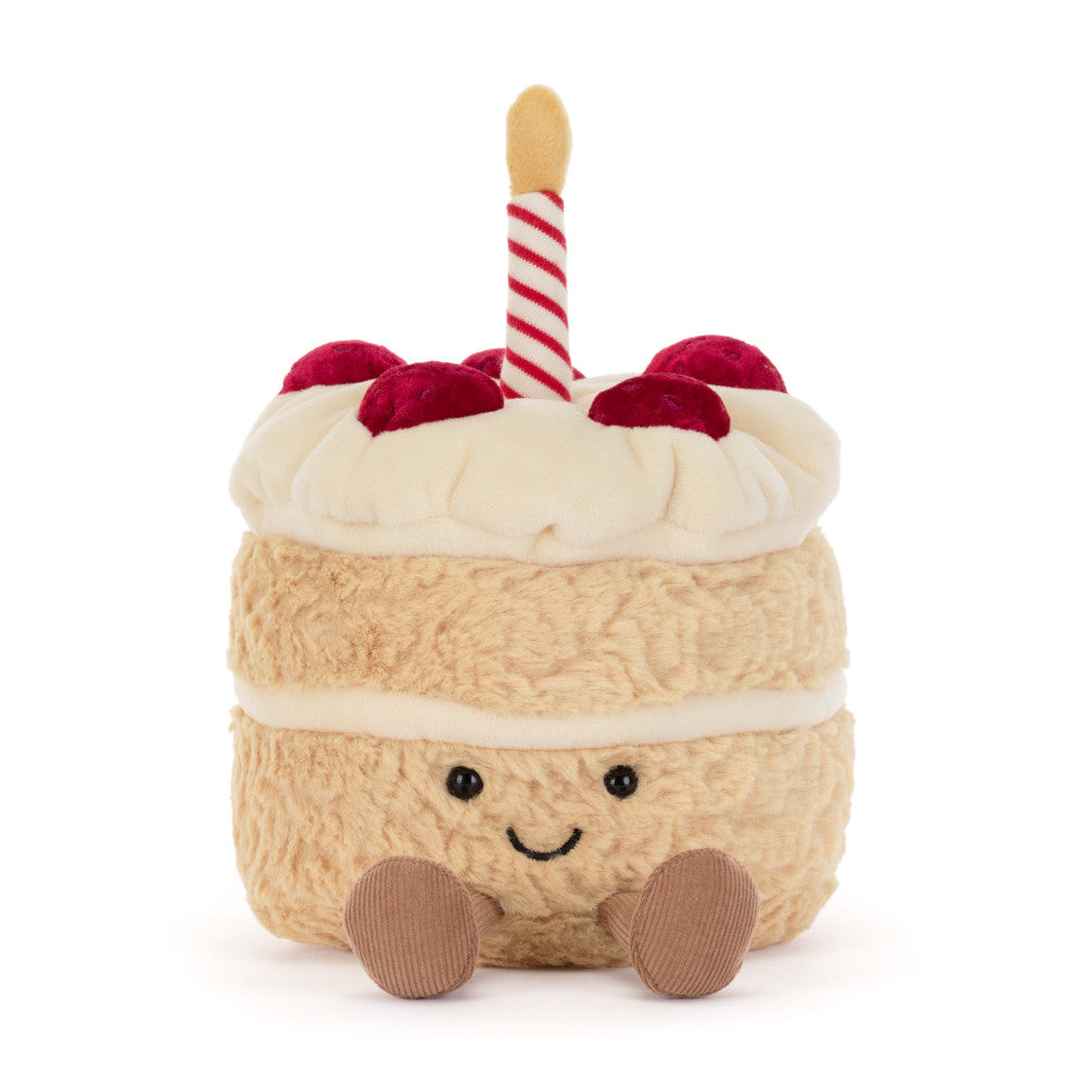Jellycat 微笑生日蛋糕 公仔 Amuseables Birthday Cake Soft Toy