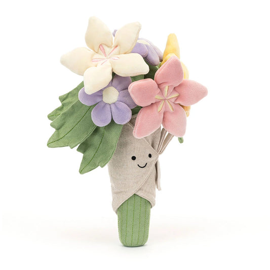 Jellycat 微笑手棒花 公仔 Amuseables Bouquet of Flowers Soft Toy - TOYZHOLIC