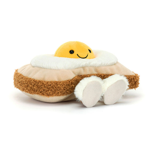Jellycat 微笑太陽蛋多士 公仔 Amuseables Egglantine Egg On Toast Plush - TOYZHOLIC