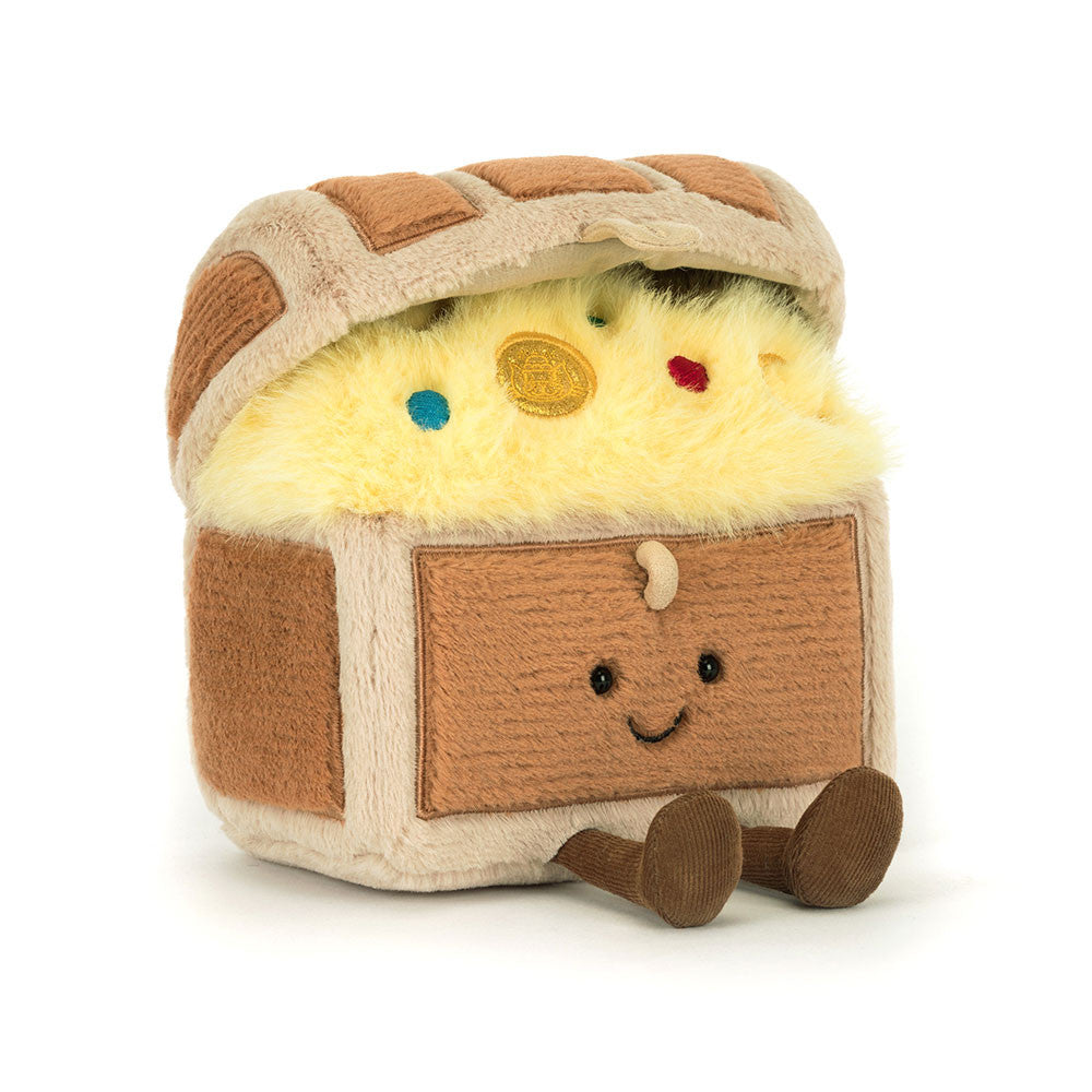 Jellycat 微笑寶箱 公仔 Amuseables Treasure Chest Soft Toy - TOYZHOLIC