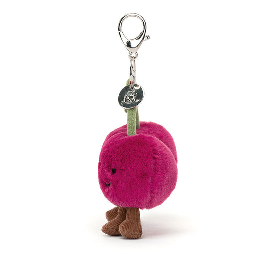 Jellycat 微笑車厘子 公仔掛飾 Amuseables Cherries Bag Charm - TOYZHOLIC