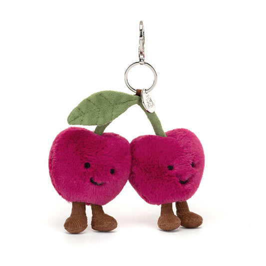 Jellycat 微笑車厘子 公仔掛飾 Amuseables Cherries Bag Charm