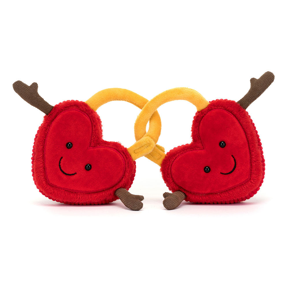Jellycat 心心鎖 公仔 Amuseables Val & Tina Love Locks Soft Toy - TOYZHOLIC