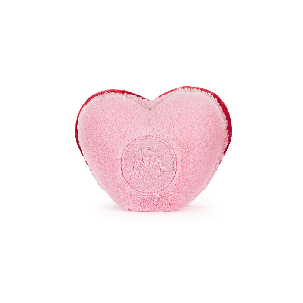 Jellycat 情人節微笑心形馬卡龍 公仔 (粉紅色/ 紅色) Amuseables Heart Macaron Plush (Arlette/ Colette)