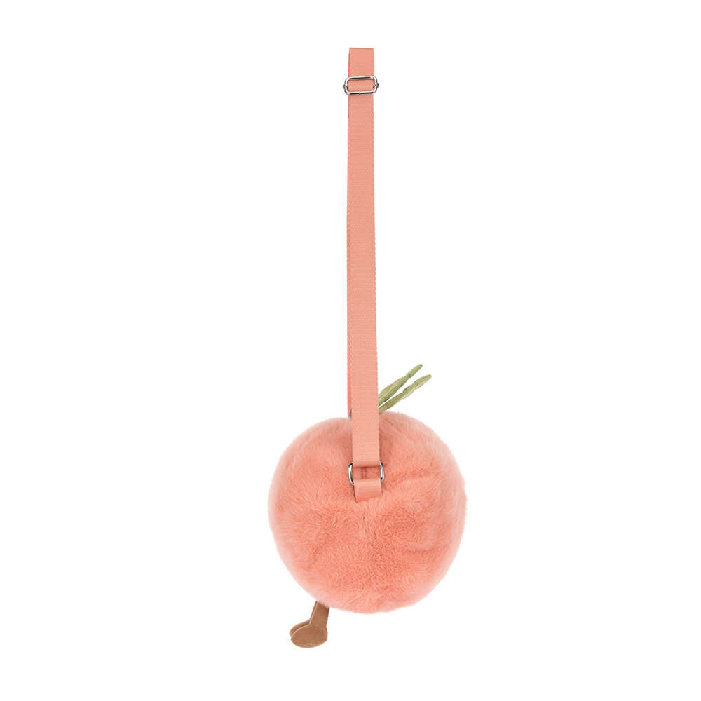 Jellycat 微笑水蜜桃 斜孭袋 Amuseables Peach Shoulder Bag - TOYZHOLIC