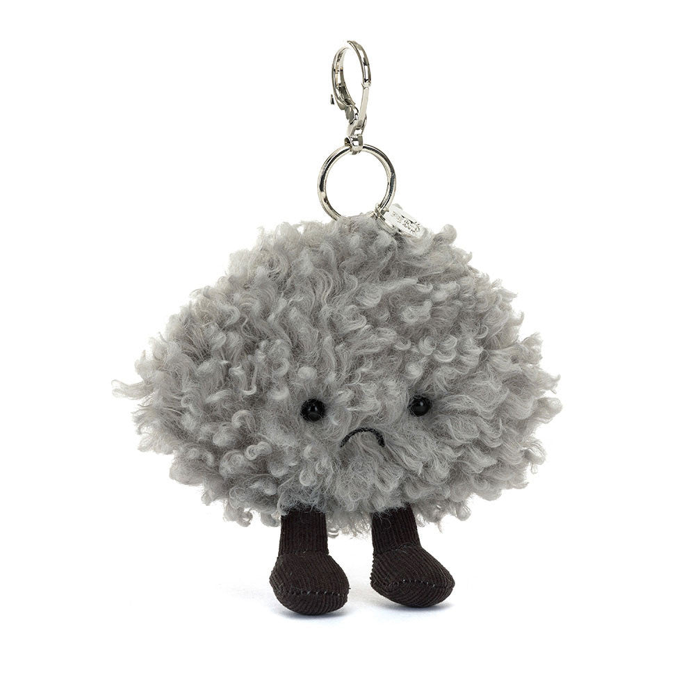 Jellycat 烏雲 鎖匙扣 Amuseables Storm Cloud Bag Charm - TOYZHOLIC