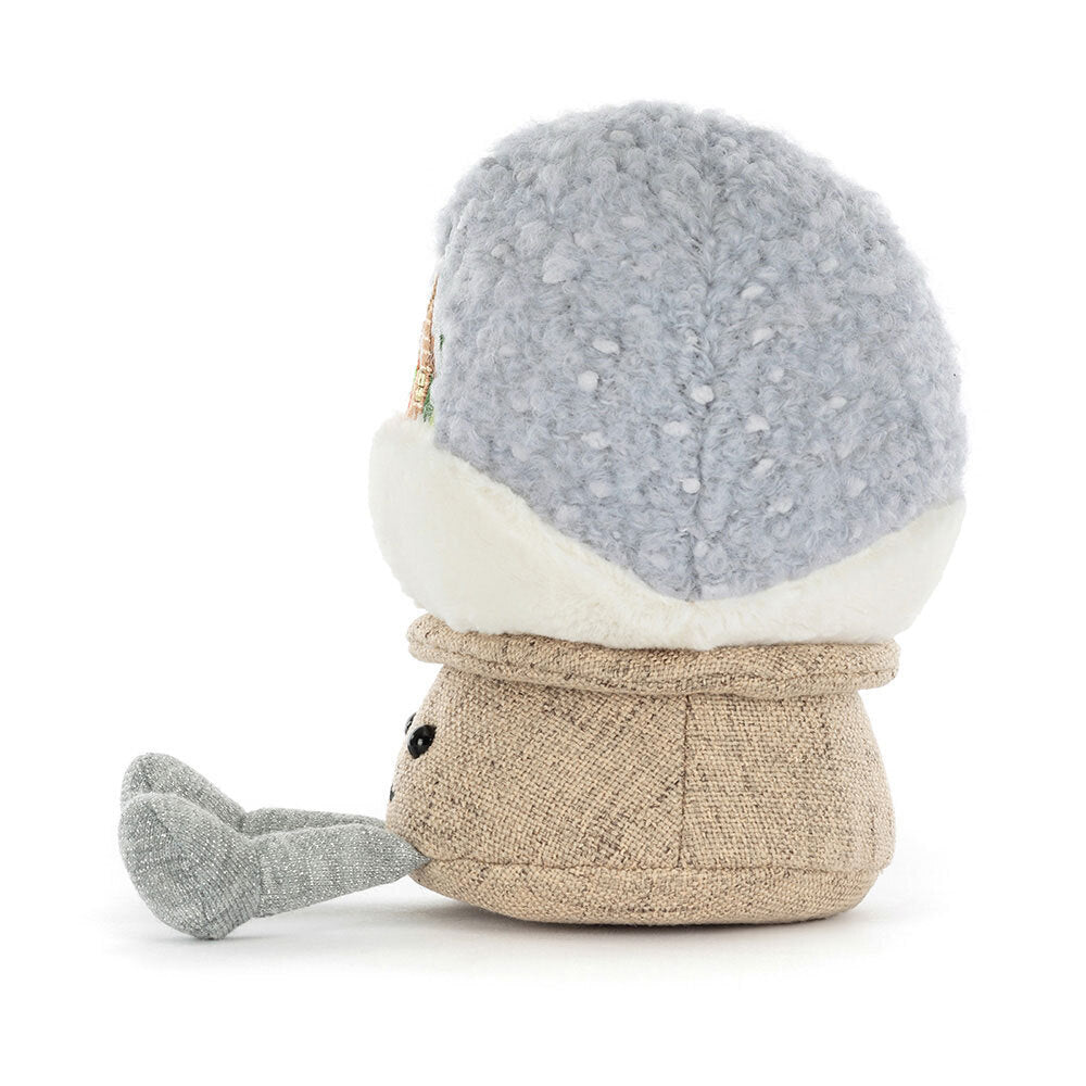 Jellycat 微笑聖誕水晶球 公仔 Amuseables Snow Globe Soft Toy - TOYZHOLIC