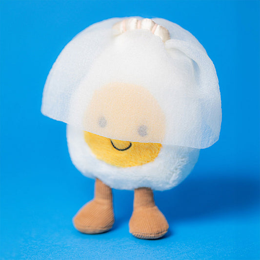 Jellycat 微笑新娘雞蛋 公仔 Amuseables Boiled Egg Bride Soft Toy - TOYZHOLIC