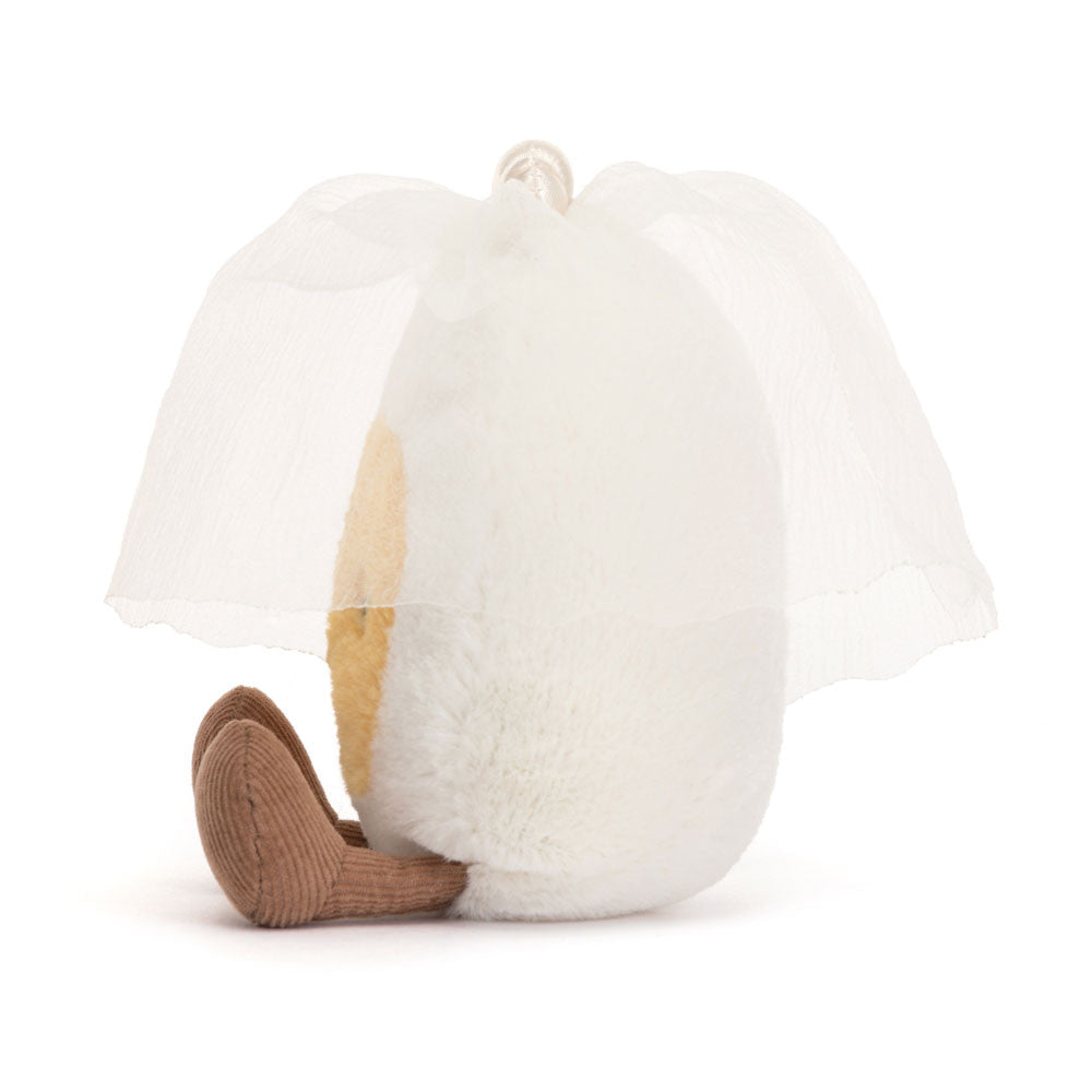 Jellycat 微笑新娘雞蛋 公仔 Amuseables Boiled Egg Bride Soft Toy - TOYZHOLIC