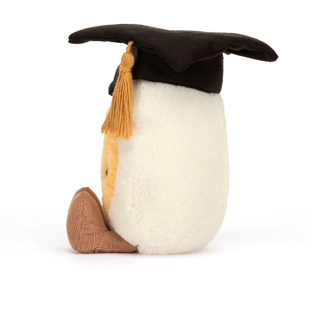 Jellycat 畢業雞蛋 公仔 Amuseables Boiled Boiled Egg Graduation Soft Toy - TOYZHOLIC