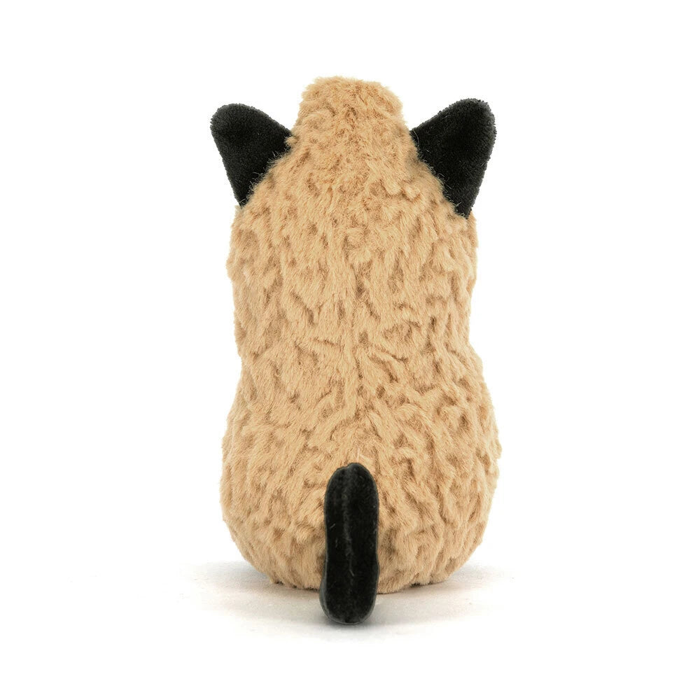 Jellycat 微笑黑色貓貓花生 公仔 Amuseables Peanut ‘Cat’ Plush