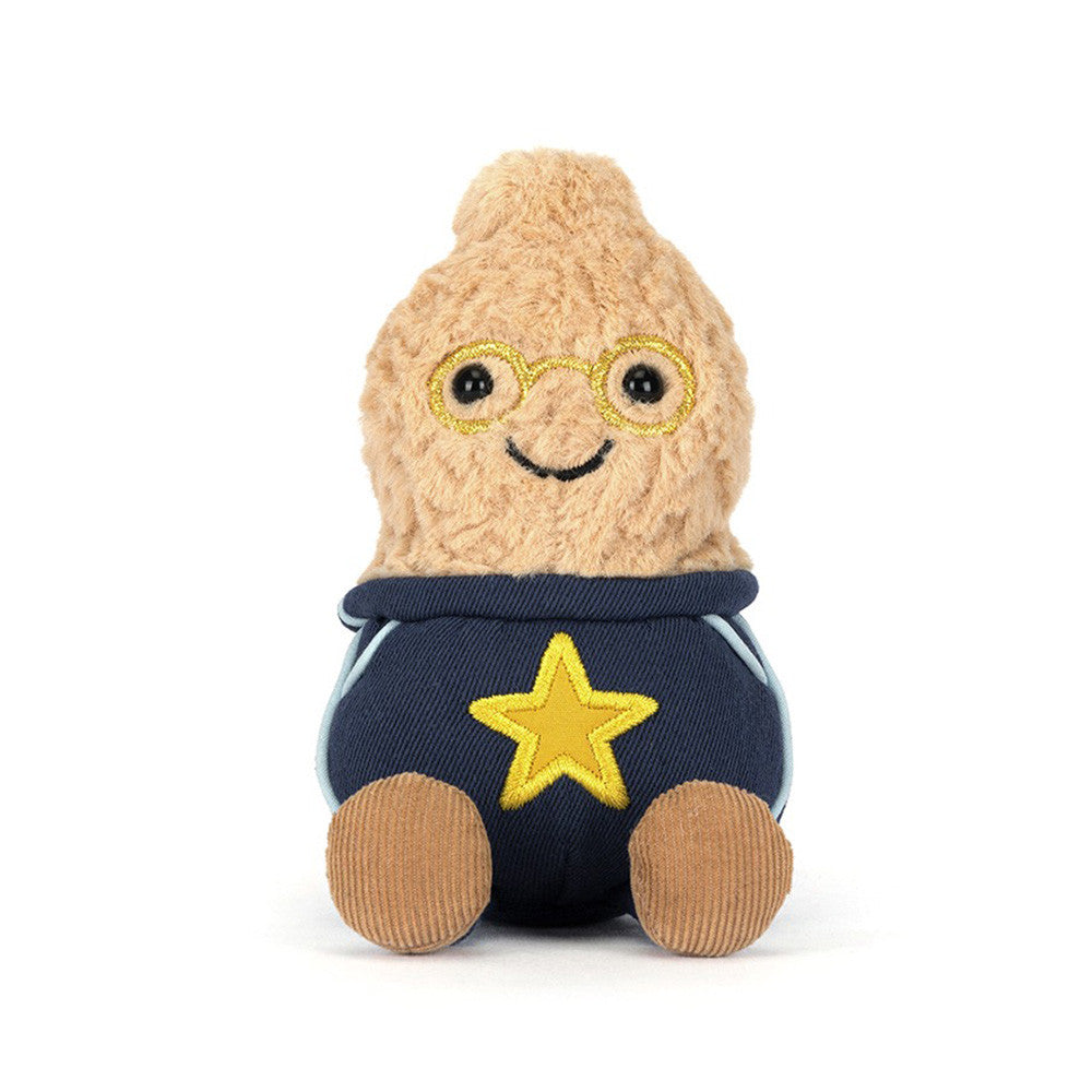 Jellycat 太空系列 微笑花生學生 公仔 Amuseables Peanut Star Student Outfit Soft Toy - TOYZHOLIC