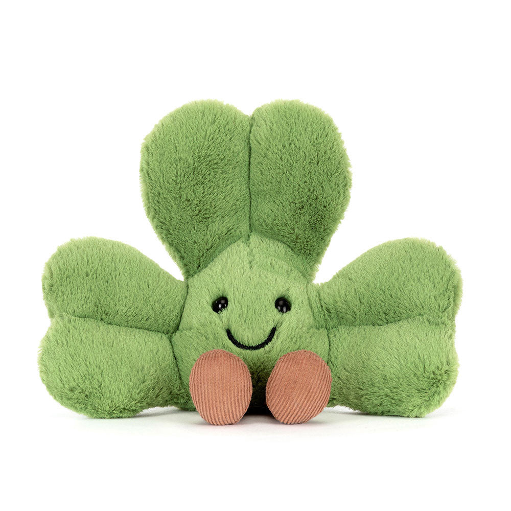 Jellycat 微笑三葉草 公仔 Amuseables Siofra Shamrock Plush - TOYZHOLIC