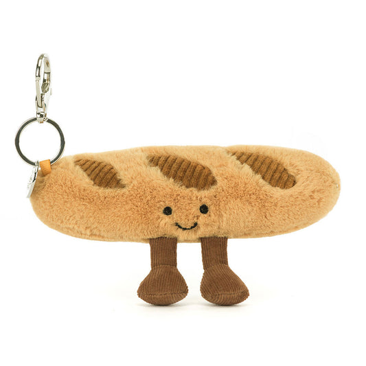 Jellycat 微笑法包 公仔掛飾 Jellycat Amuseables Baguette Bag Charm - TOYZHOLIC