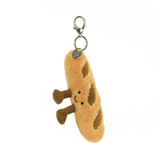 Jellycat 微笑法包 公仔掛飾 Jellycat Amuseables Baguette Bag Charm - TOYZHOLIC