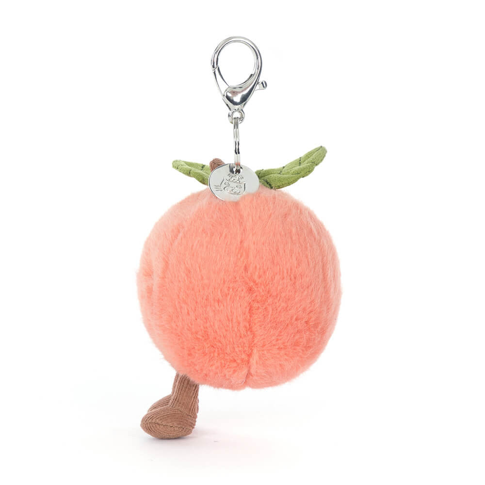 Jellycat 微笑蜜桃 掛飾公仔 Amuseables Peach Bag Charm - TOYZHOLIC