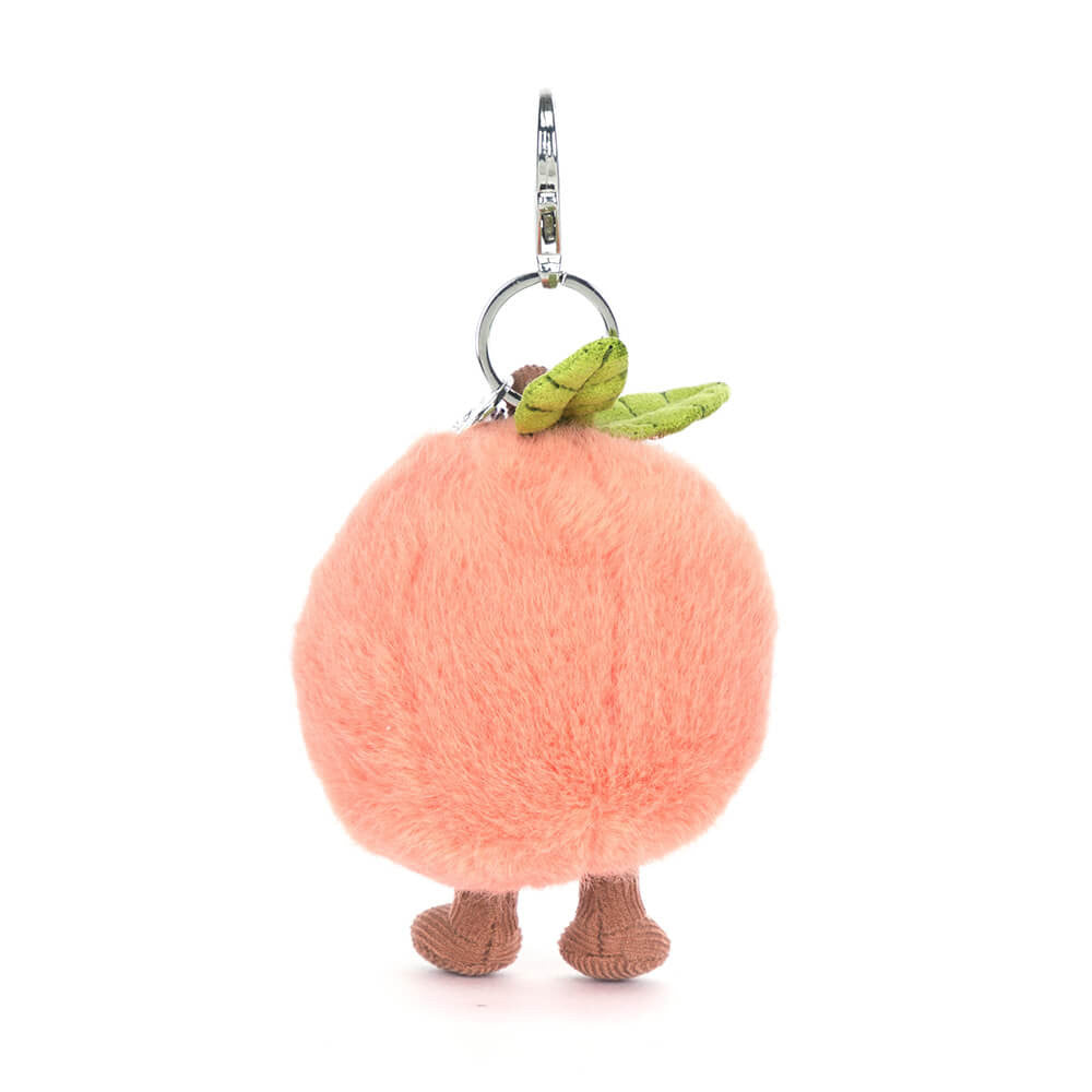 Jellycat 微笑蜜桃 掛飾公仔 Amuseables Peach Bag Charm - TOYZHOLIC