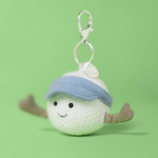 Jellycat 高爾夫球 公仔掛飾 Amuseables Sports Golf Bag Charm - TOYZHOLIC