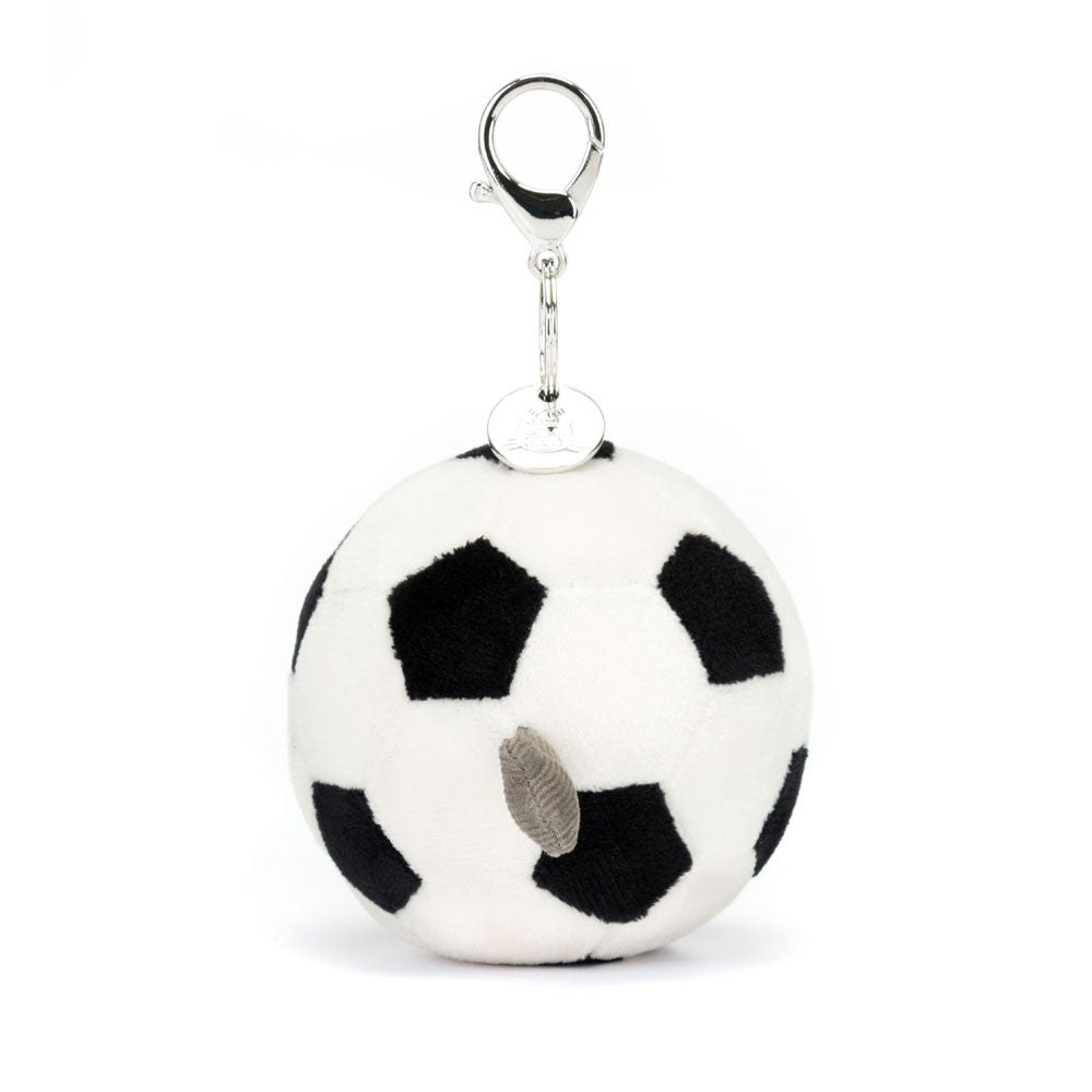 Jellycat 微笑足球 公仔掛飾 Amuseables Sports Football Bag Charm - TOYZHOLIC