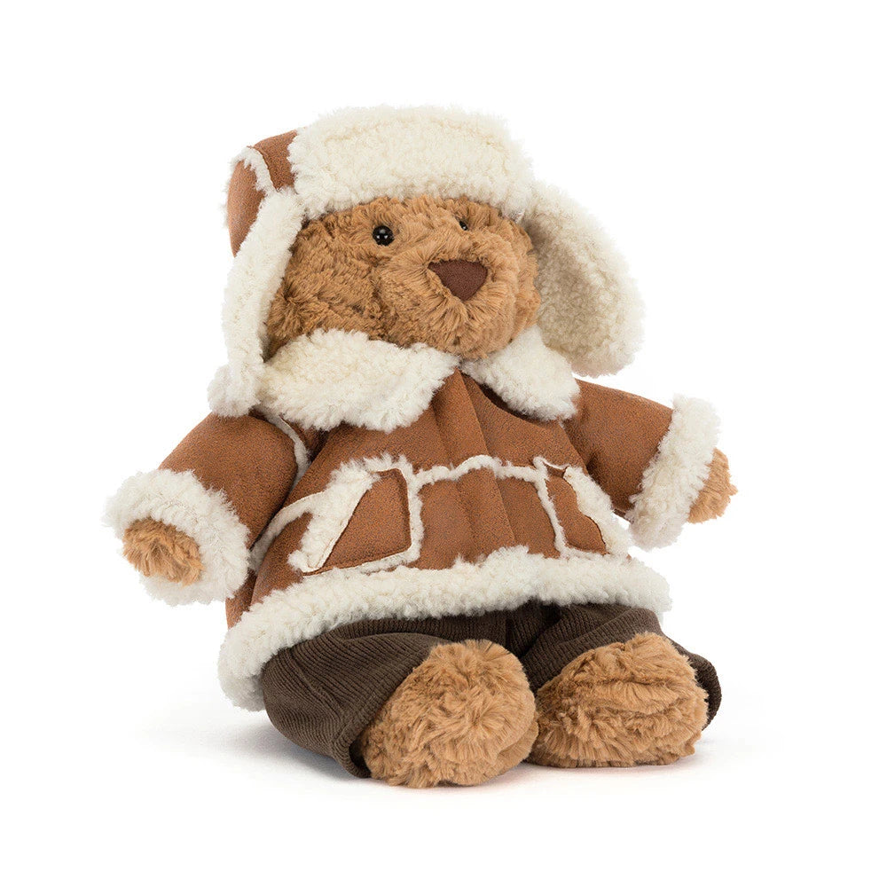 Jellycat 聖誕節系列 巴塞羅熊 雪地裝 公仔 Bartholomew Bear 'Alpine' Outfit Soft Toy