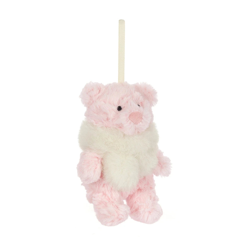 Jellycat 聖誕節系列 巴塞羅熊 聖誕吊飾 公仔 Bartholomew Bear Winter Warmer Decoration Plush Charm