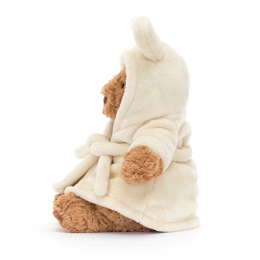 Jellycat 浴袍巴塞羅熊 公仔 Bartholomew Bathrobe Bear Soft Toy - TOYZHOLIC